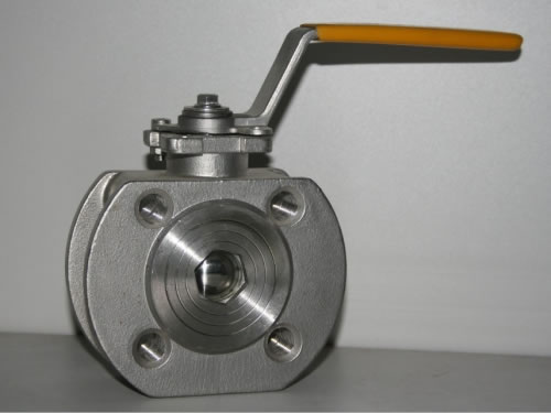DIN Wafer Type Ball Valve with ISO5211 Mounting Pad