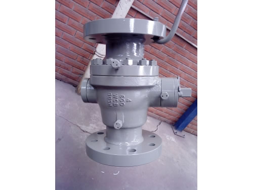 API 2PC Flanged Trunnion Mounted Ball Valve