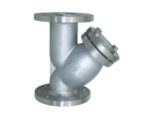 DIN Stainless Steel Flanged Y Strainer
